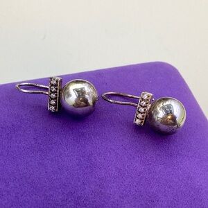 💛 Classic Silpada Sterling Silver Year Round Drop Earrings